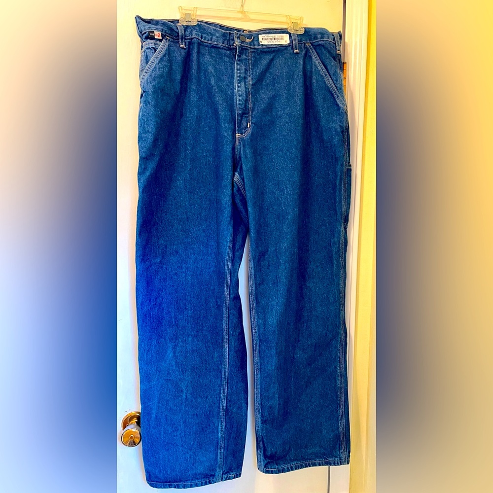 Carhartt FR Flame-Resistant Original Fit Work Jeans Size 42x32 CAT 2 ATP 16.0